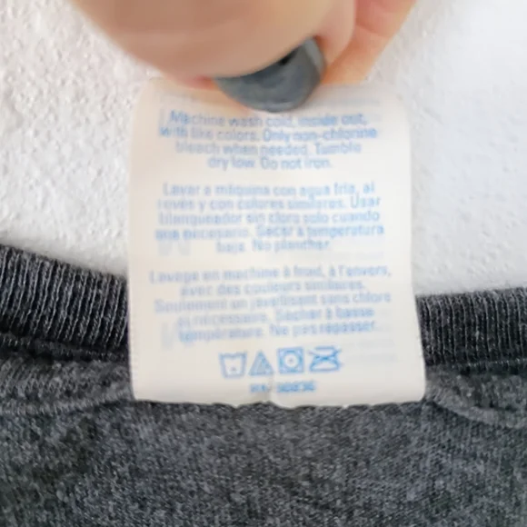 Port & Company “Allegedly” Graphic Tee Women’s Medium Gray Funny Ostrich Shirt - Picture 4 of 6